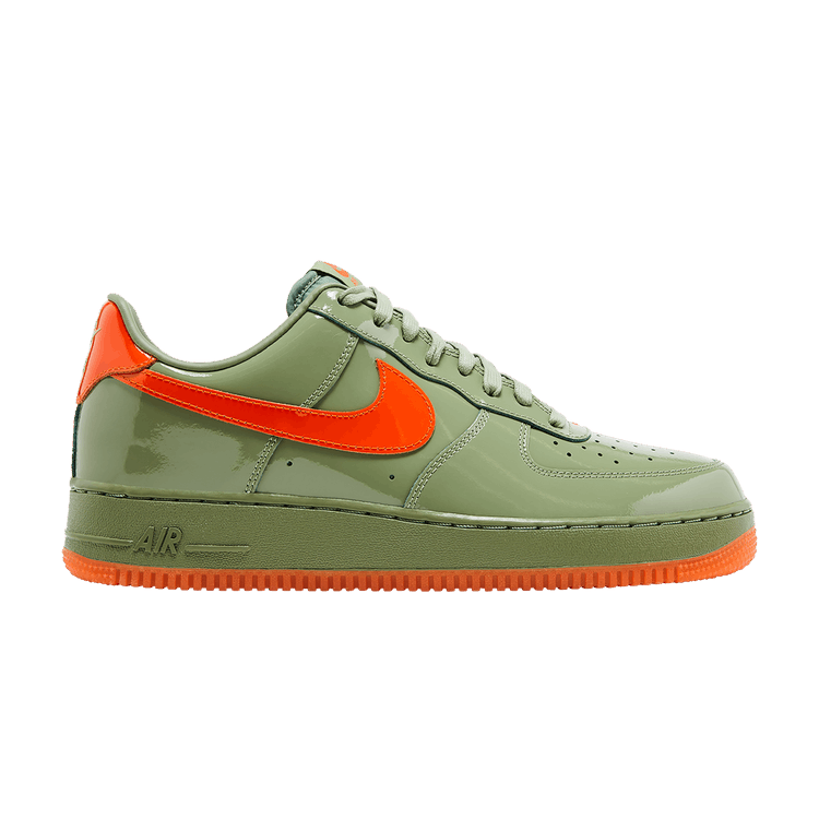 Air Force 1 Low 07 Premium Oil Green Safety Orange